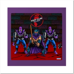 Foot clan Posters and Art